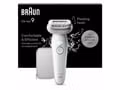 Braun Silk-épil 9 9-011 Epilator för Hårborttagning Vit/Silver