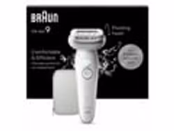 Braun Silk-épil 9 9-011 Epilator för Hårborttagning Vit/Silver