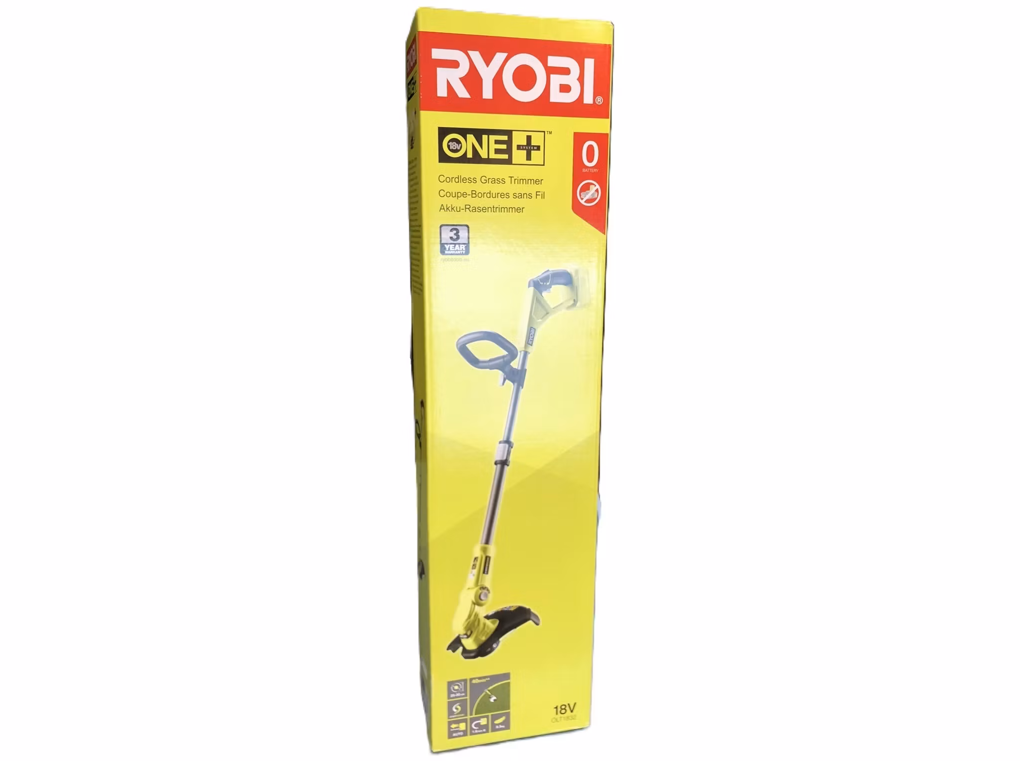 Ryobi OLT1832 Sladdlös grästrimmer 18 V (utan batteri och laddare)
