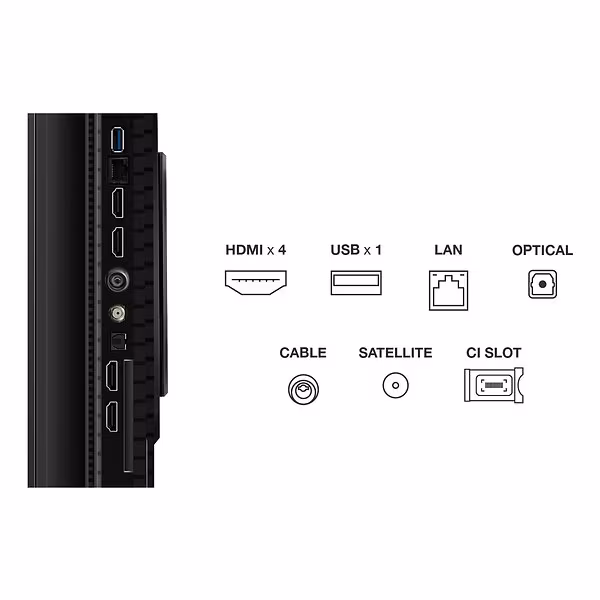 TCL 55P81K QLED 55" 4K UHD QLED Smart TV Google TV