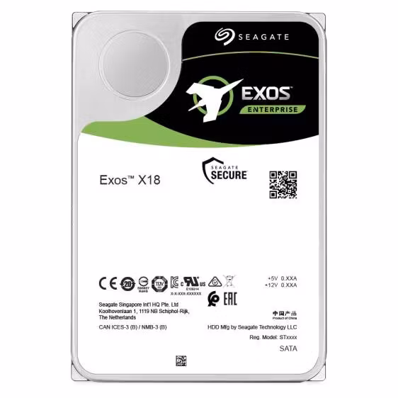 Seagate Enterprise ST18000NM000J intern hårddisk 18 TB 7200 RPM 256 MB 3.5" Serial ATA III