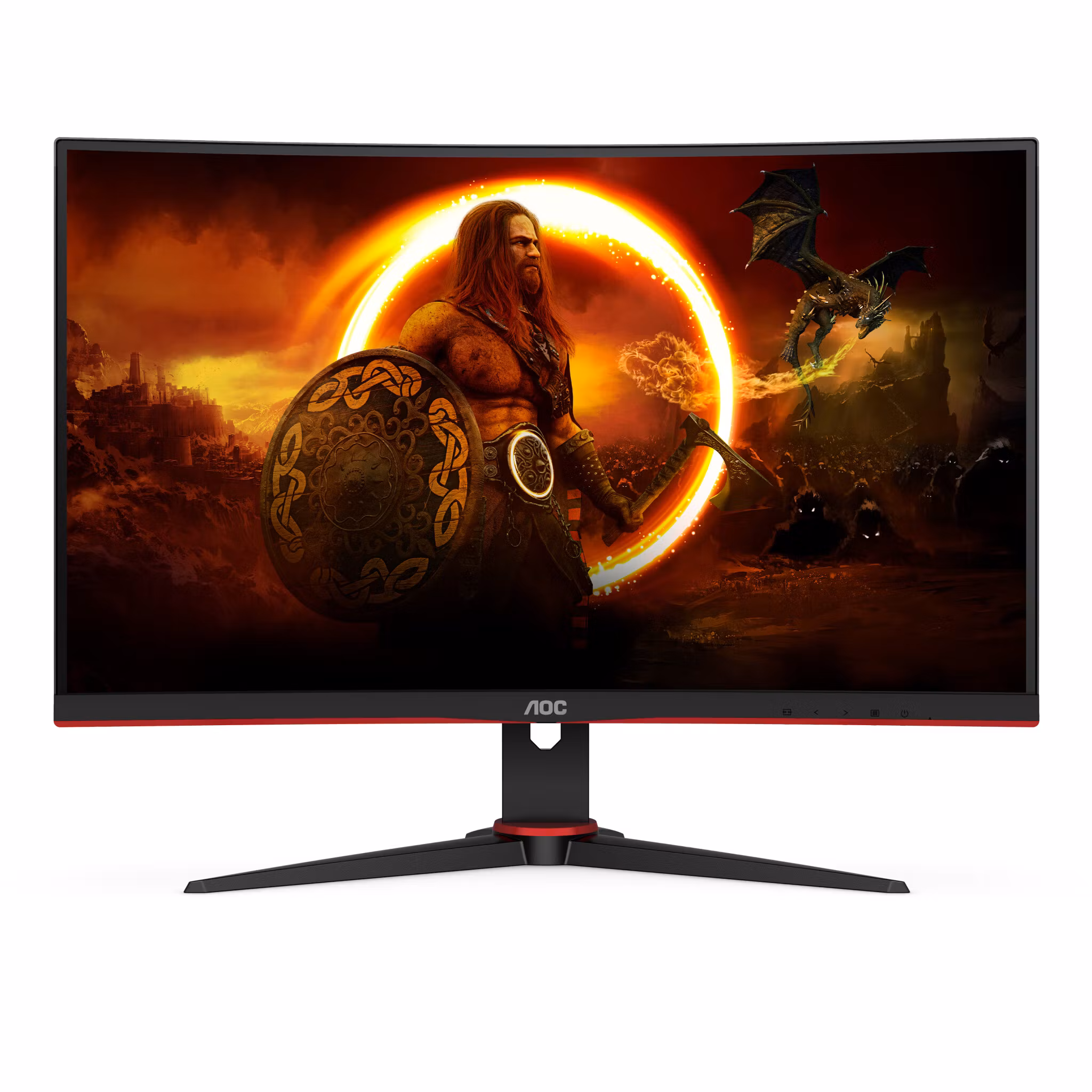 AOC G2 C27G2E/BK datorskärm 68,6 cm (27") 1920 x 1080 pixlar Full HD svart/röd
