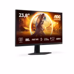 AOC G4 Q24G4RE datorskärm 60,5 cm (23,8") 2560 x 1440 pixlar Quad HD LED svart/röd