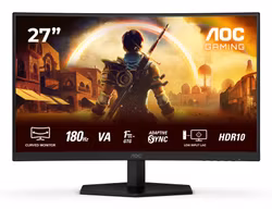 AOC G4 C27G42E datorskärm 68,6 cm (27") 1920 x 1080 pixlar Full HD LED svart/röd