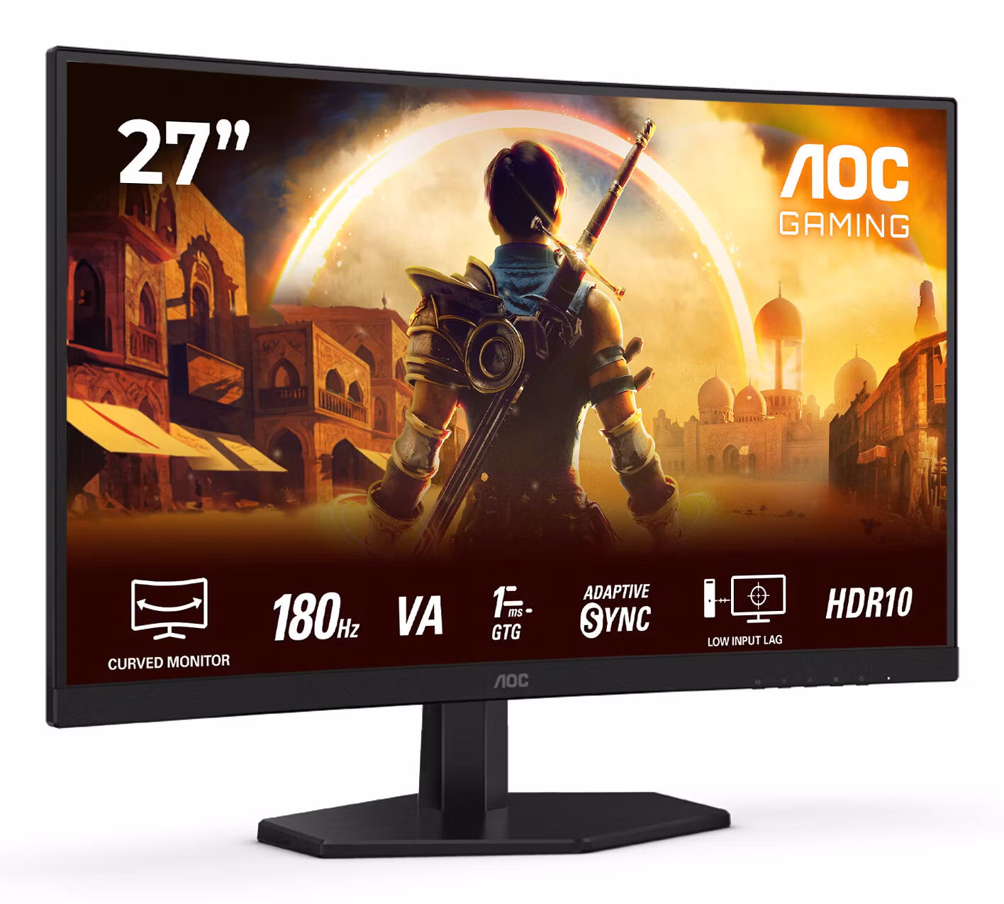 AOC G4 C27G42E datorskärm 68,6 cm (27") 1920 x 1080 pixlar Full HD LED svart/röd