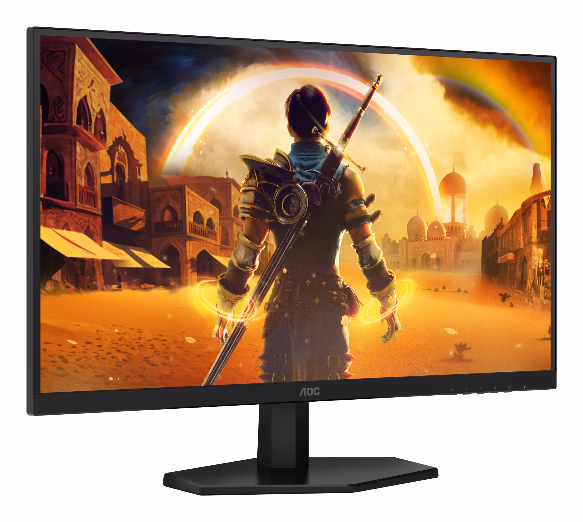 AOC G4 Q27G42ZE datorskärm 68,6 cm (27") 2560 x 1440 pixlar Quad HD LCD svart/röd