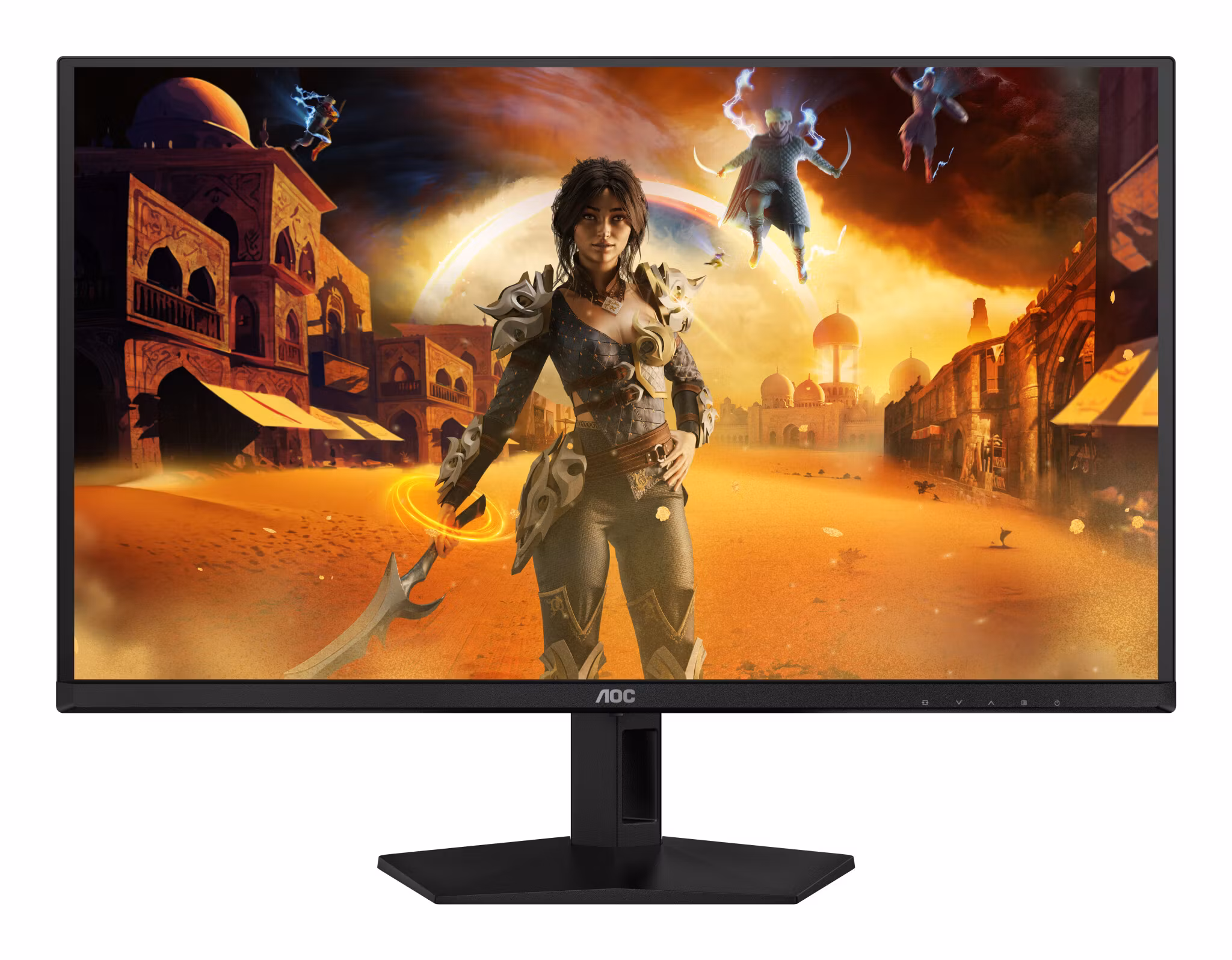 AOC G4 Q27G41ZDF bildskärm 67,3 cm (26,5") 2560 x 1440 pixlar Quad HD QD-OLED svart/röd