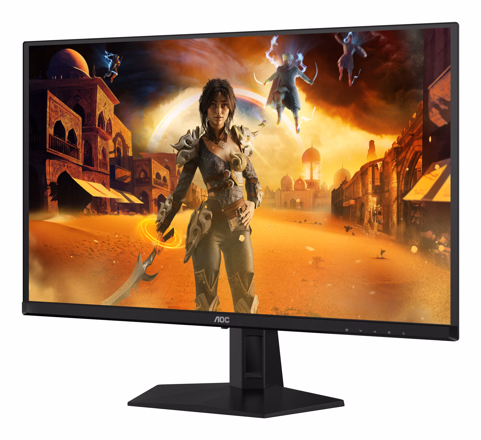 AOC G4 Q27G41ZDF bildskärm 67,3 cm (26,5") 2560 x 1440 pixlar Quad HD QD-OLED svart/röd