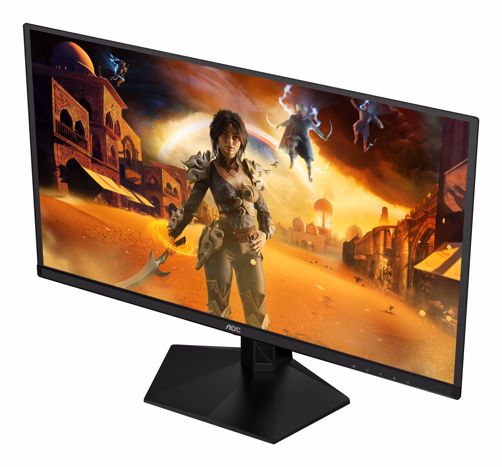 AOC G4 Q27G41ZDF bildskärm 67,3 cm (26,5") 2560 x 1440 pixlar Quad HD QD-OLED svart/röd