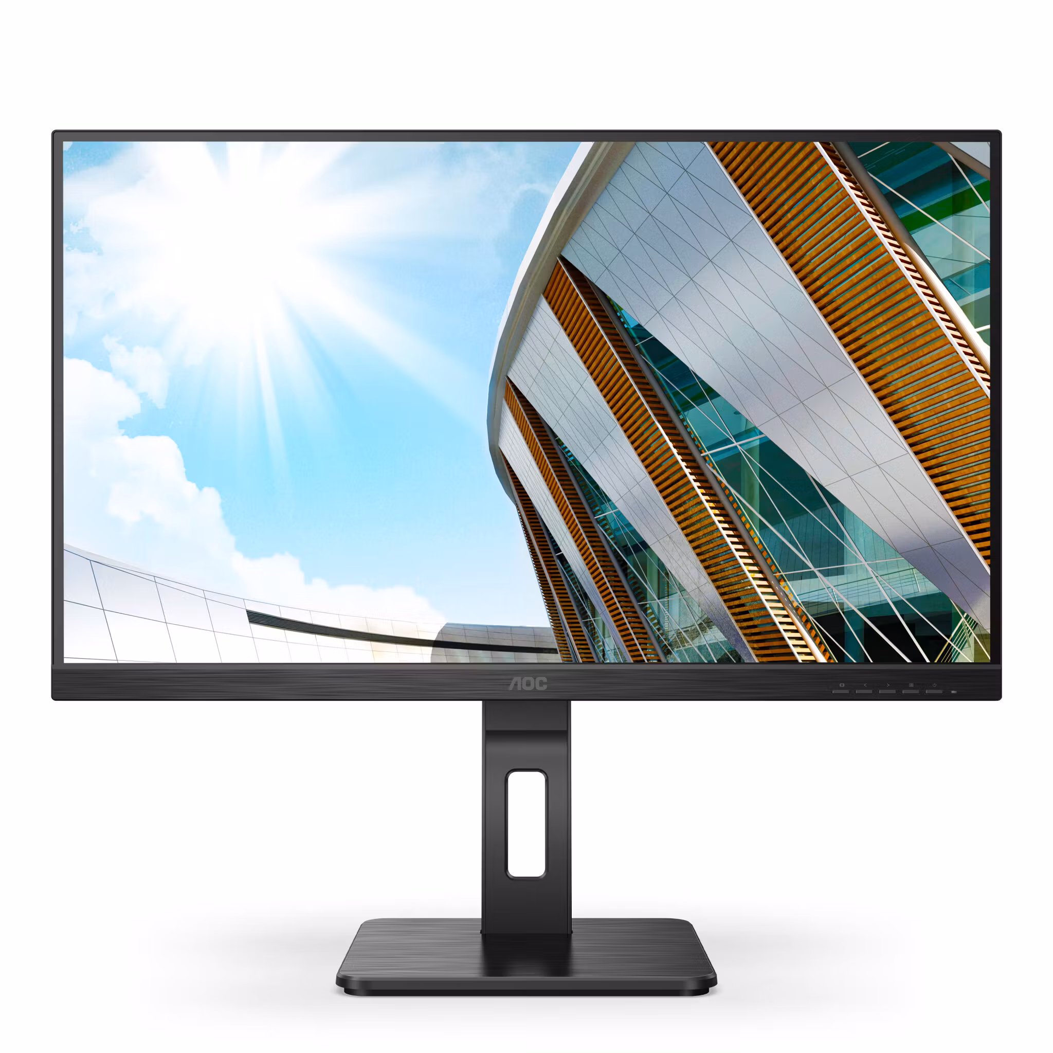 AOC P2 U27P2 bildskärm 68,6 cm (27") 3840 x 2160 pixlar 4K Ultra HD LED Svart