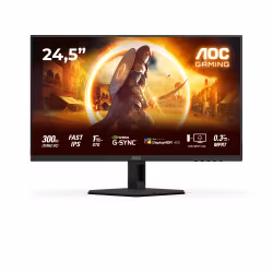 AOC G4 25G4SRE datorskärm 62,2 cm (24,5") 1920 x 1080 pixlar Full HD LED svart/röd