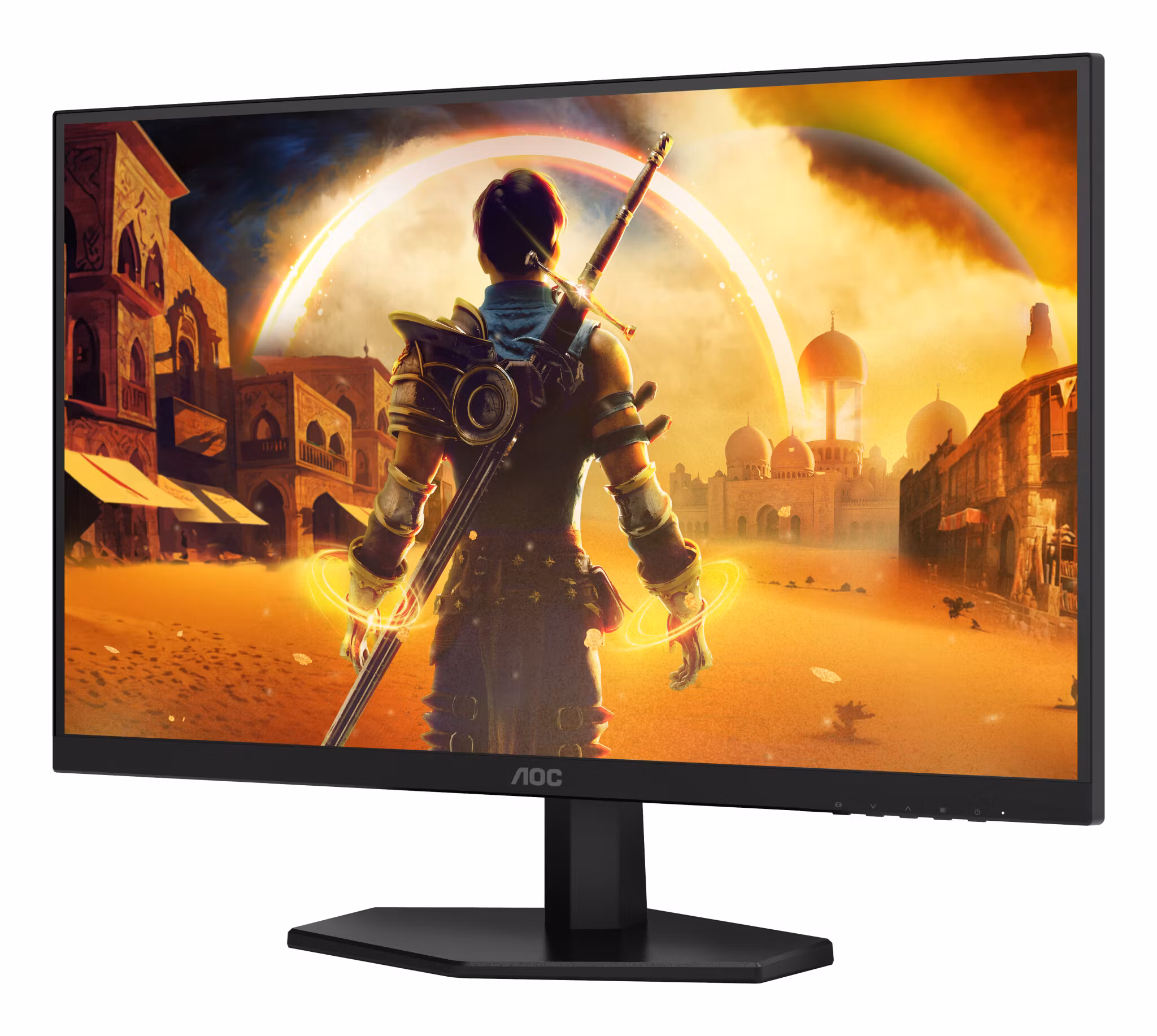 AOC G4 Q27G42XE bildskärm 68,6 cm (27") 2560 x 1440 pixlar Quad HD svart/röd