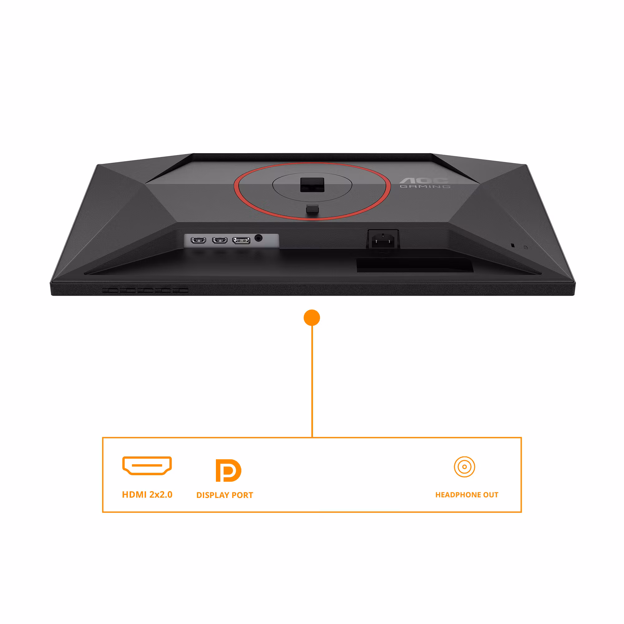 AOC G4 24G4HA datorskärm 60,5 cm (23,8") 1920 x 1080 pixlar Full HD LED svart/röd