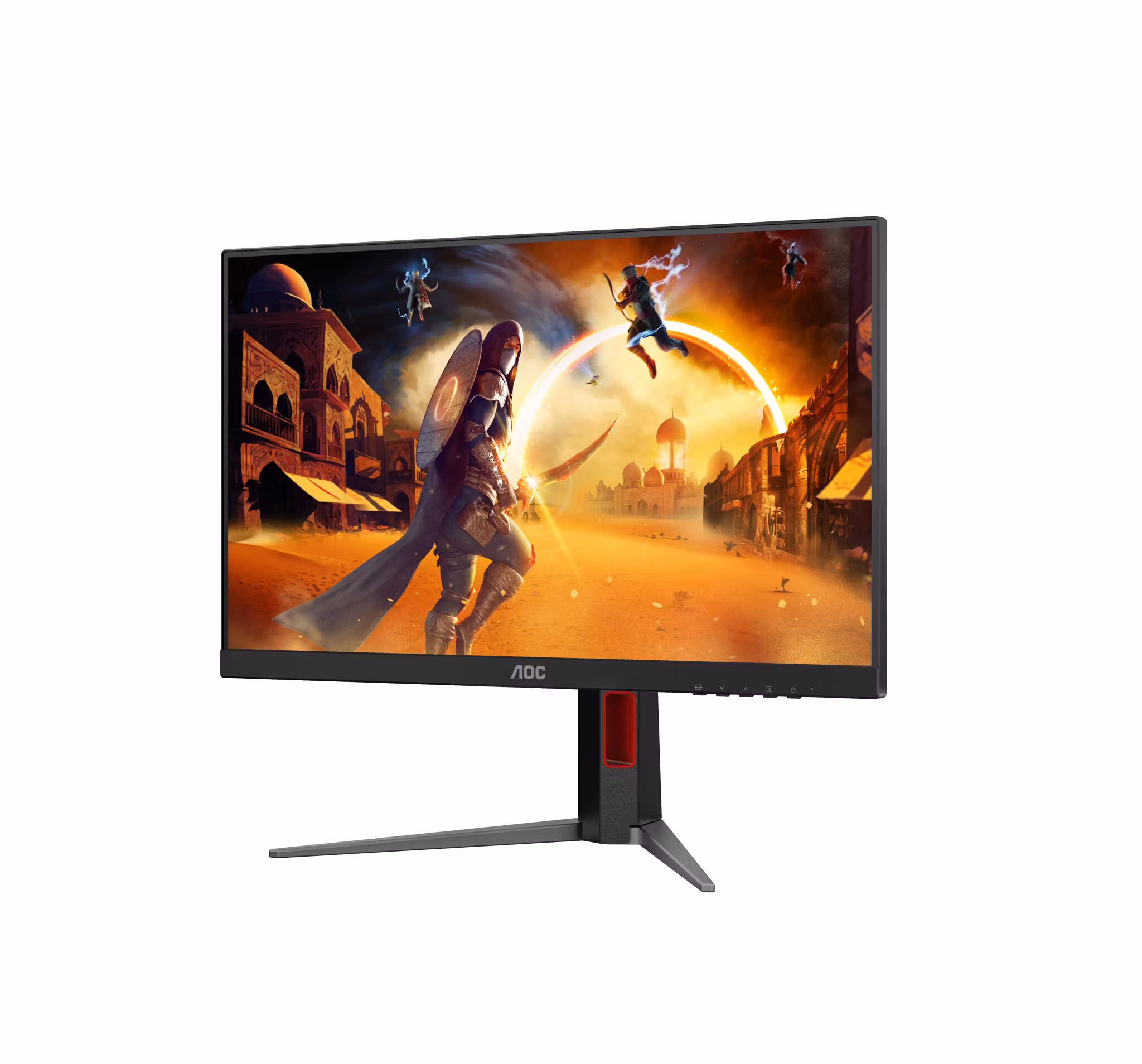 AOC G4 24G4HA datorskärm 60,5 cm (23,8") 1920 x 1080 pixlar Full HD LED svart/röd