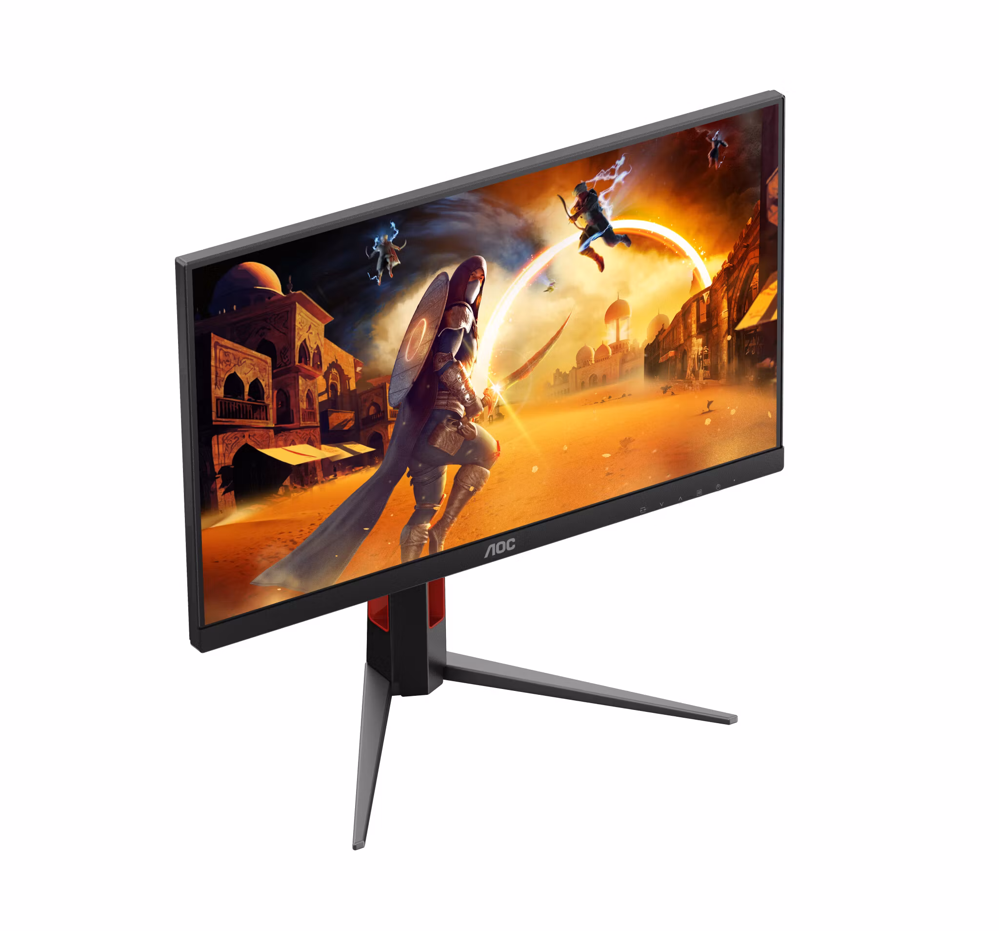AOC G4 24G4HA datorskärm 60,5 cm (23,8") 1920 x 1080 pixlar Full HD LED svart/röd