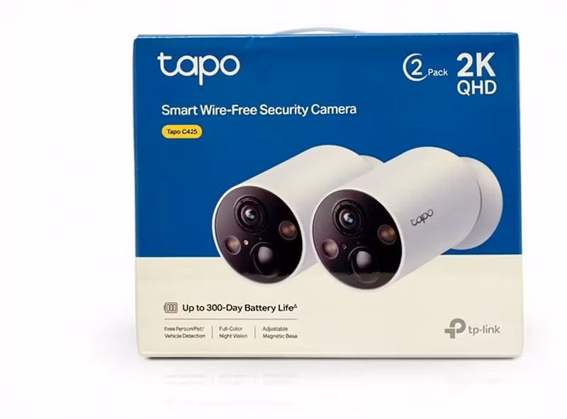 TP-Link Tapo C425 övervakningskamera Inomhus & utomhus 2-pack