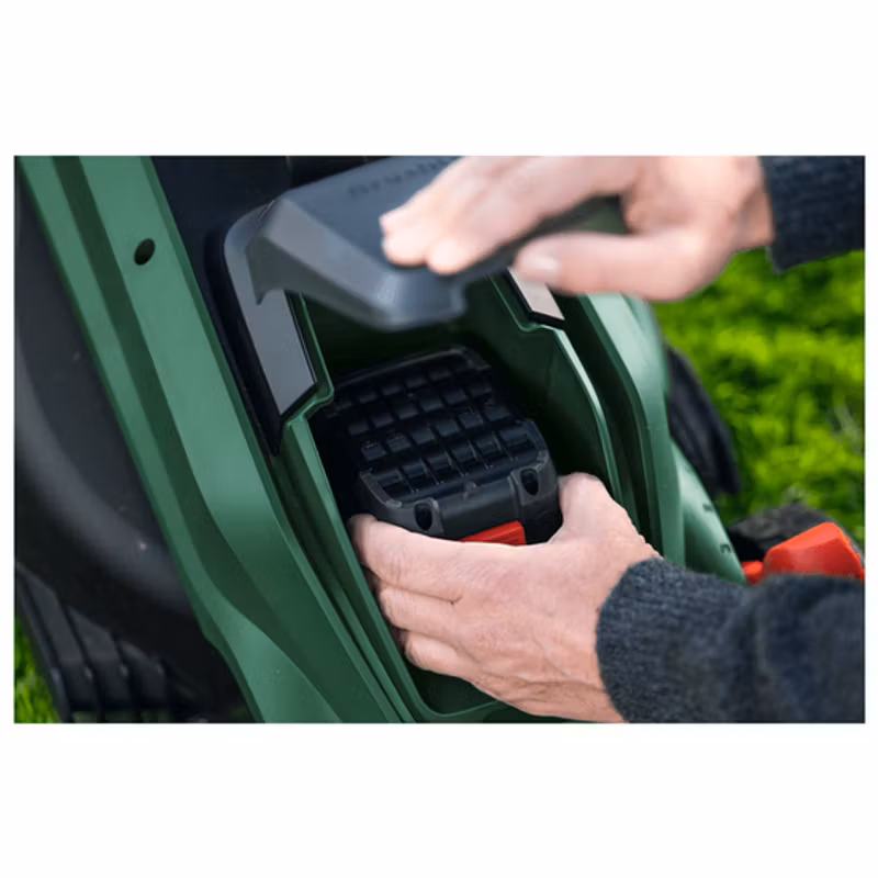 Bosch Powertools sladdlös gräsklippare Rotak18V-32 SOLO, 18 volt (grön/svart, utan batteri och laddare, POWER FOR ALL ALLIANCE)