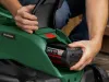 Bosch Powertools sladdlös gräsklippare AdvancedRotak 36V-44-750, 36 Volt (grön/svart, Li-ion-batteri 4,0 Ah, POWER FOR ALL)