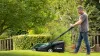Bosch Powertools sladdlös gräsklippare AdvancedRotak 36V-44-750, 36 Volt (grön/svart, Li-ion-batteri 4,0 Ah, POWER FOR ALL)