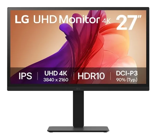LG 27BA45U-B 27" 3840 x 2160 pixel 4K Ultra HD Monitor