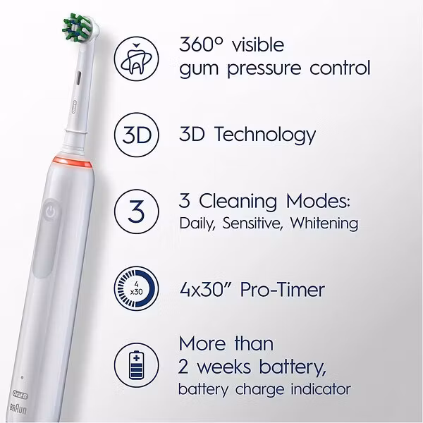 Braun Oral-B Pro 3 3000 CrossAction black Edition