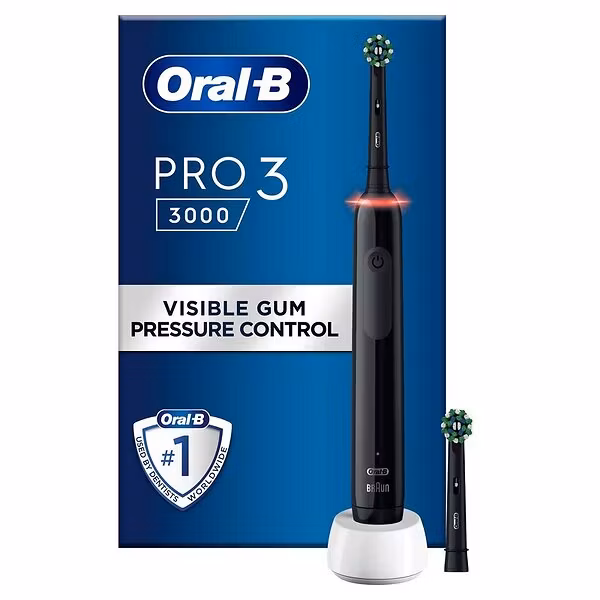 Braun Oral-B Pro 3 3000 CrossAction black Edition