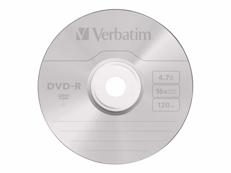 Verbatim DVD-R 16x CB 4,7GB 50-pack