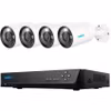 Reolink NVS8-12MB4 Övervakningssystem Set (1x 8-kanals NVR, 4x 12 MP kamera)