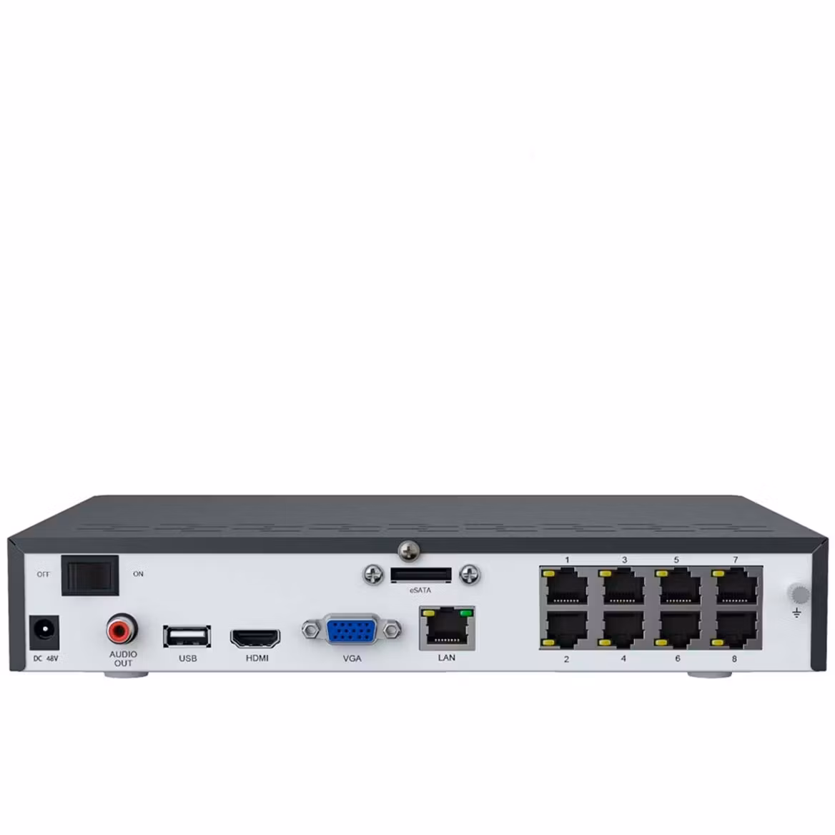 Reolink NVS8-12MB4, Set (1x 8-kanals NVR, 4x 12 MP kamera)