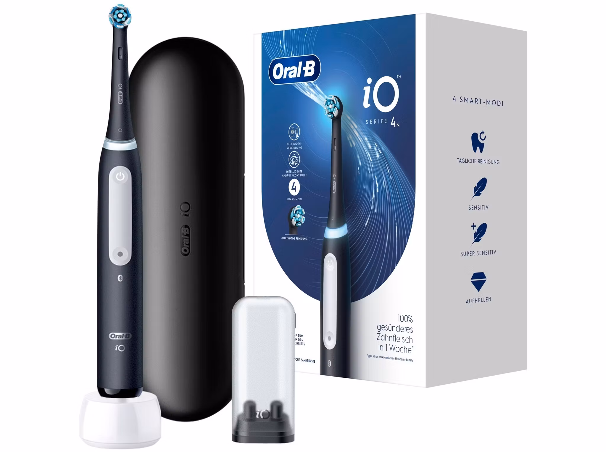 Oral-B Eltandborste iO4 Matt Svart