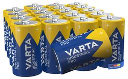 Varta Industrial D-type Standardbatteri 17000mAh 20-pack