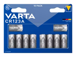 Varta CR123A Professional Litiumbatteri 10-pack