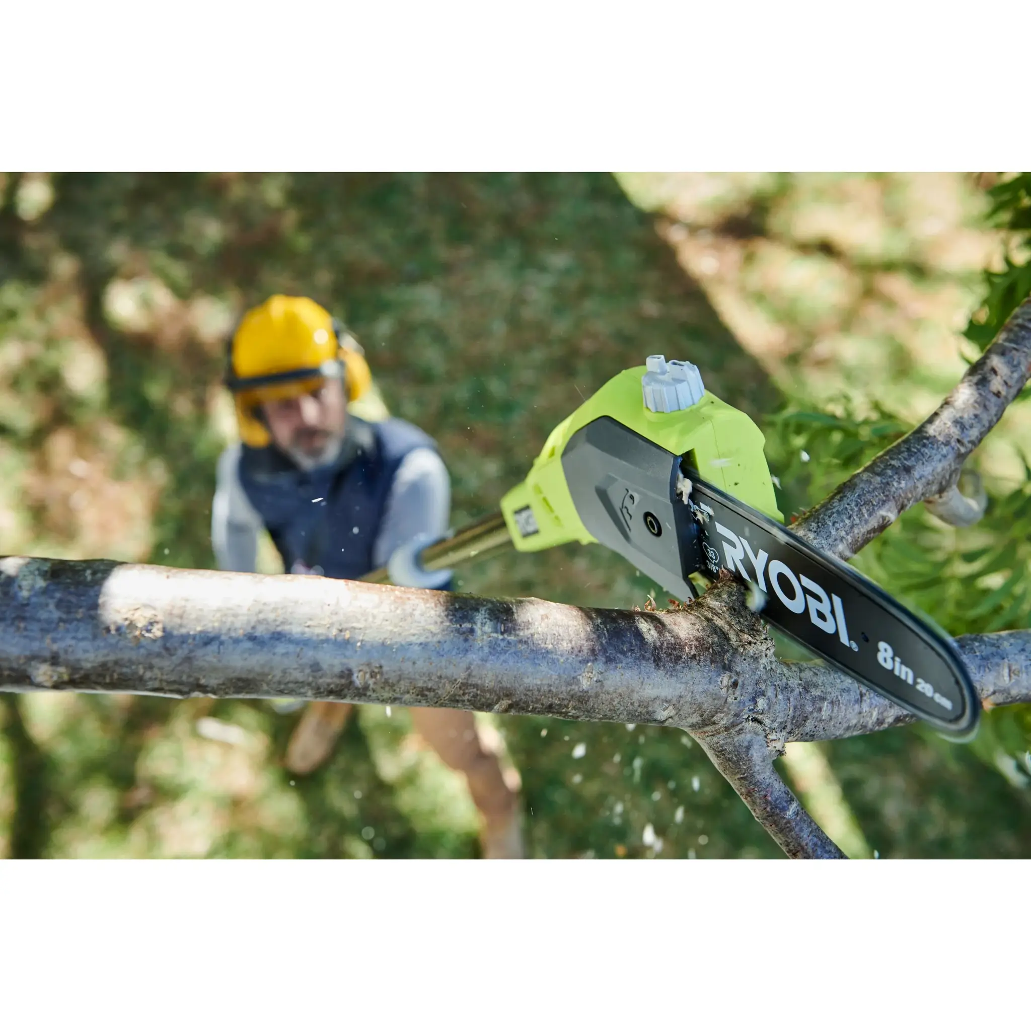 Ryobi OPP1820 grensåg med teleskophandtag