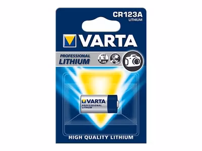 Varta Photo CR123A Standardbatteri 1430mAh