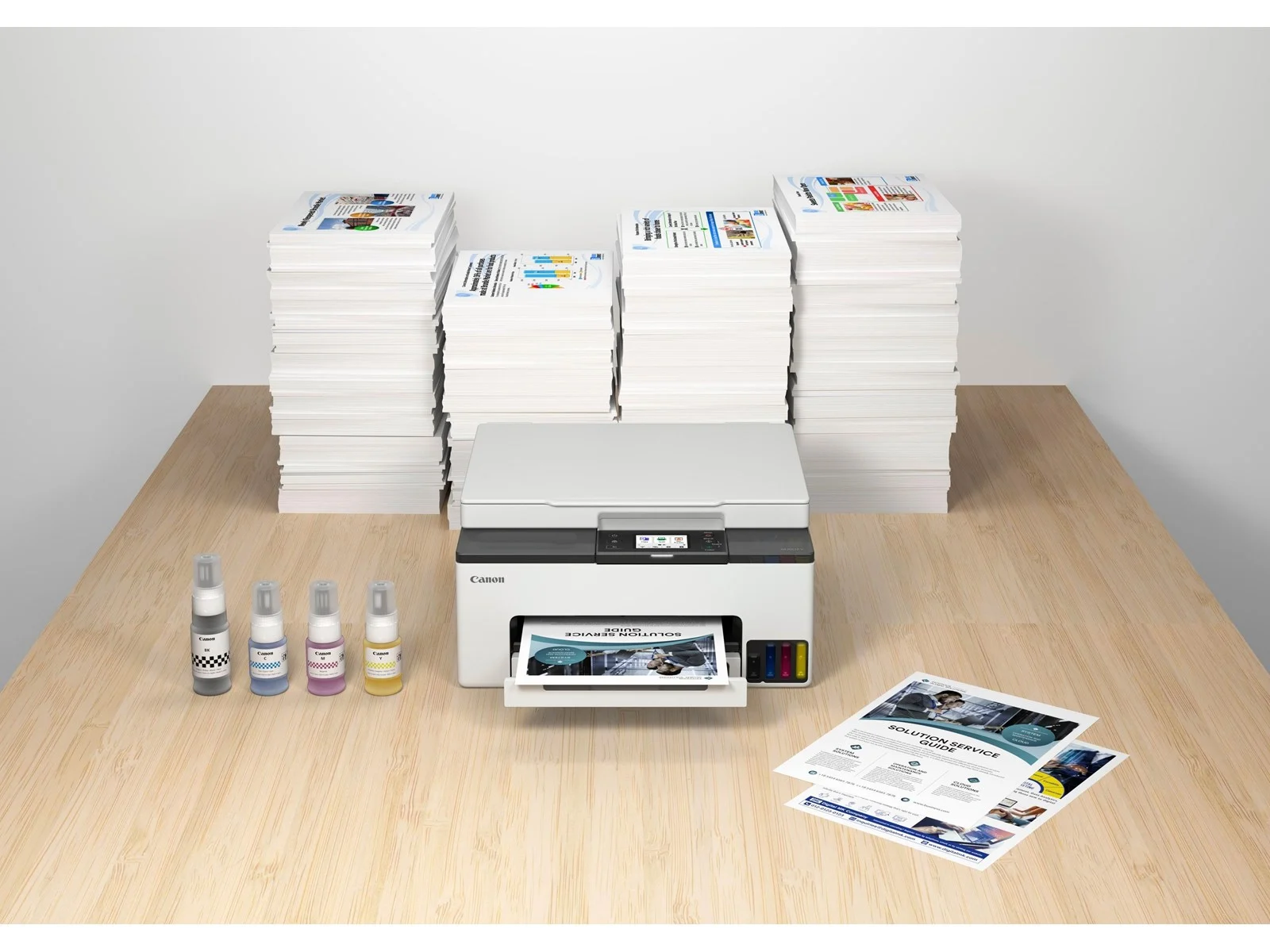 Canon Maxify GX1050 Allt-i-ett A4 bläckstråleskrivare inkl Value Kit Extra Bläck