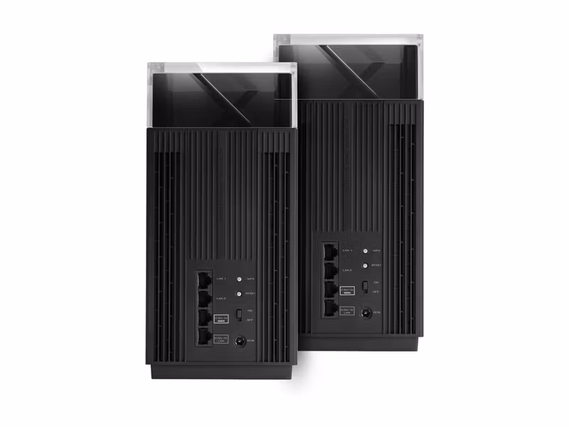 ASUS ZenWiFi Pro ET12 AXE11000 Router 2-pack Svart