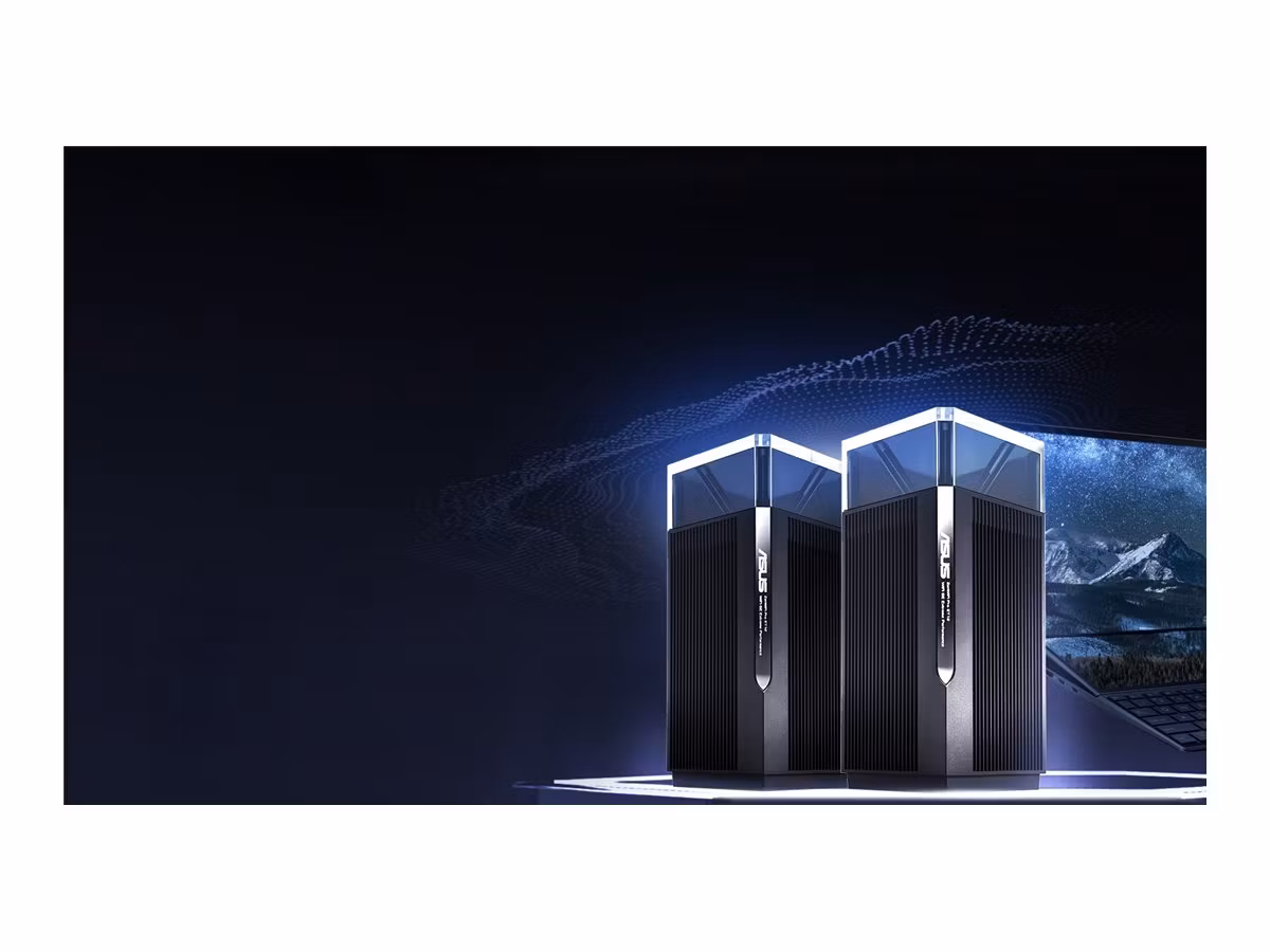 ASUS ZenWiFi Pro ET12 AXE11000 Router 2-pack Svart