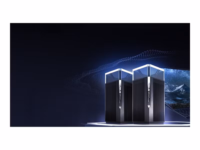 ASUS ZenWiFi Pro ET12 AXE11000 Router 2-pack Svart