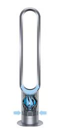 Dyson Cool AM07 Golvstående Pelarfläkt Vit/Silver
