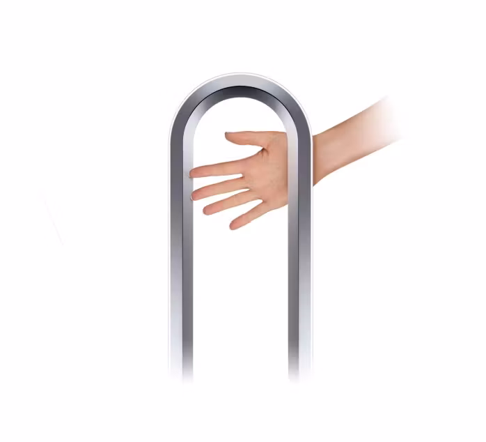 Dyson Cool AM07 Golvstående Pelarfläkt Vit/Silver