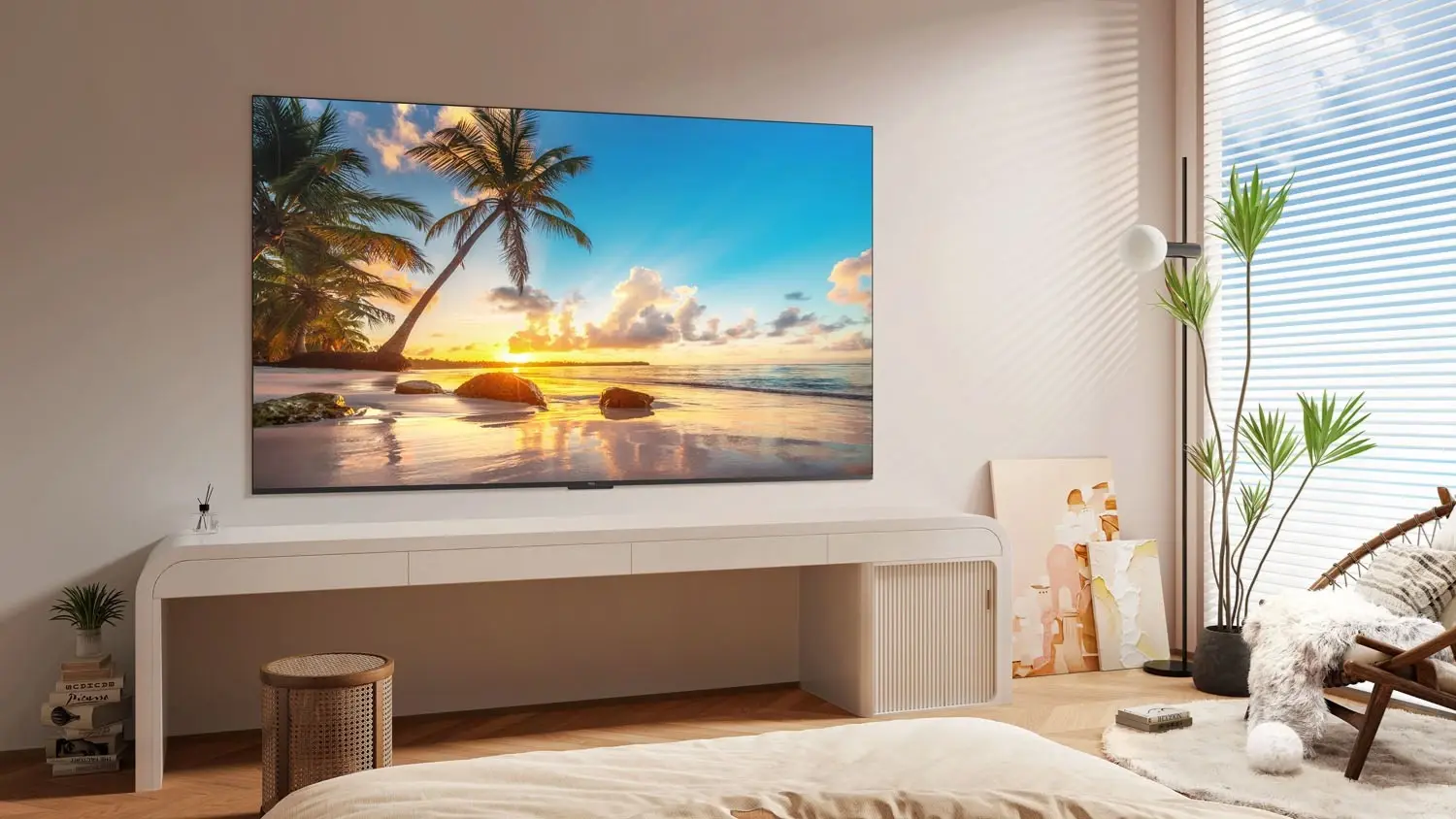 TCL 55T8C 55" 4K Ultra HD Smart TV Wi-Fi QLED Google TV