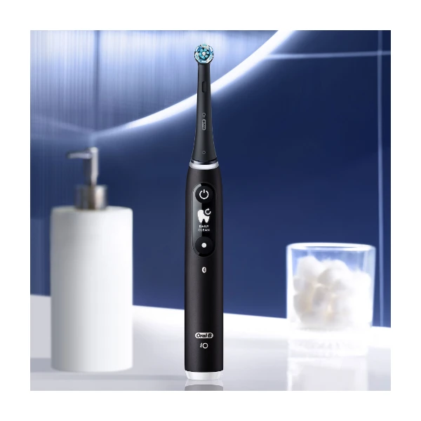 Oral-B iO6 Duo pack 2-pack Eltandborste Black Lava & Pink sand