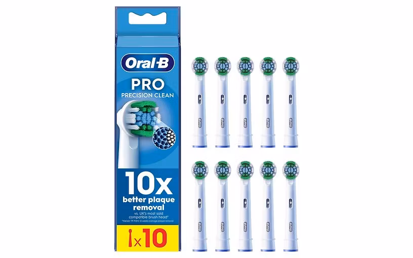Oral-B Elektrisk Precision Clean Tandborsthuvud 10-pack