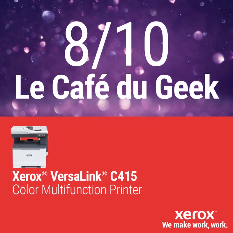 Xerox VersaLink C415 A4 40 sid/min Duplex Kopiering/Utskrift/Skanning/Fax PS3 PCL5e/6 2 fack 251 ark