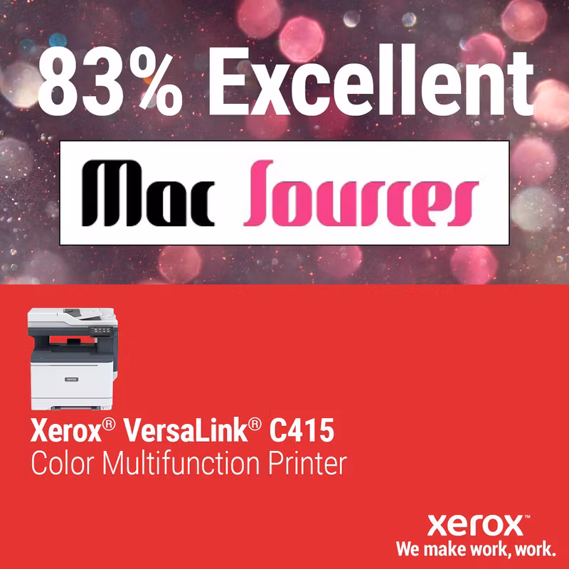 Xerox VersaLink C415 A4 40 sid/min Duplex Kopiering/Utskrift/Skanning/Fax PS3 PCL5e/6 2 fack 251 ark
