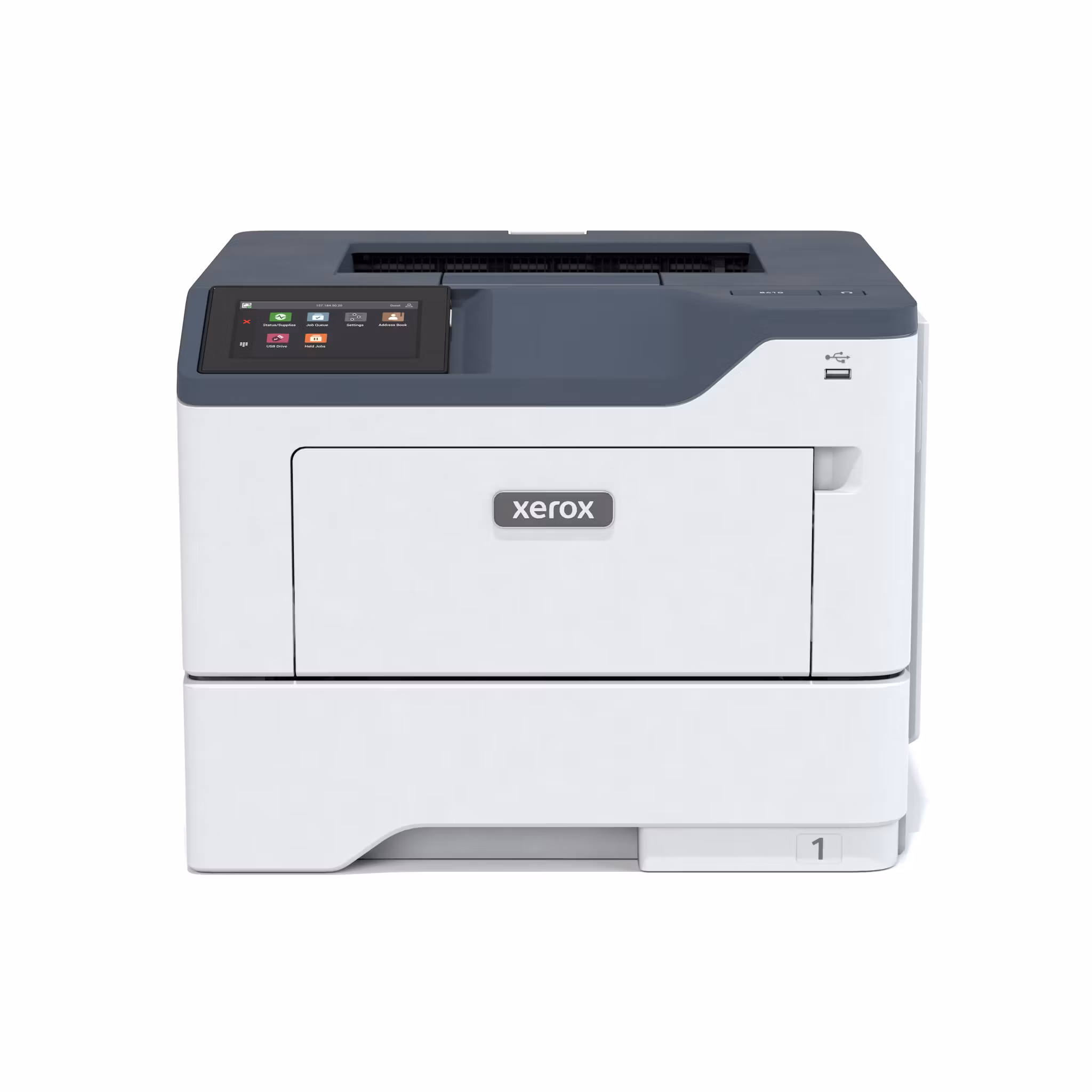 Xerox B410 A4 47 sid/min duplexskrivare PS3 PCL5e/6 2 fack totalt 650 ark