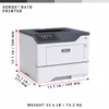 Xerox B410 A4 47 sid/min duplexskrivare PS3 PCL5e/6 2 fack totalt 650 ark