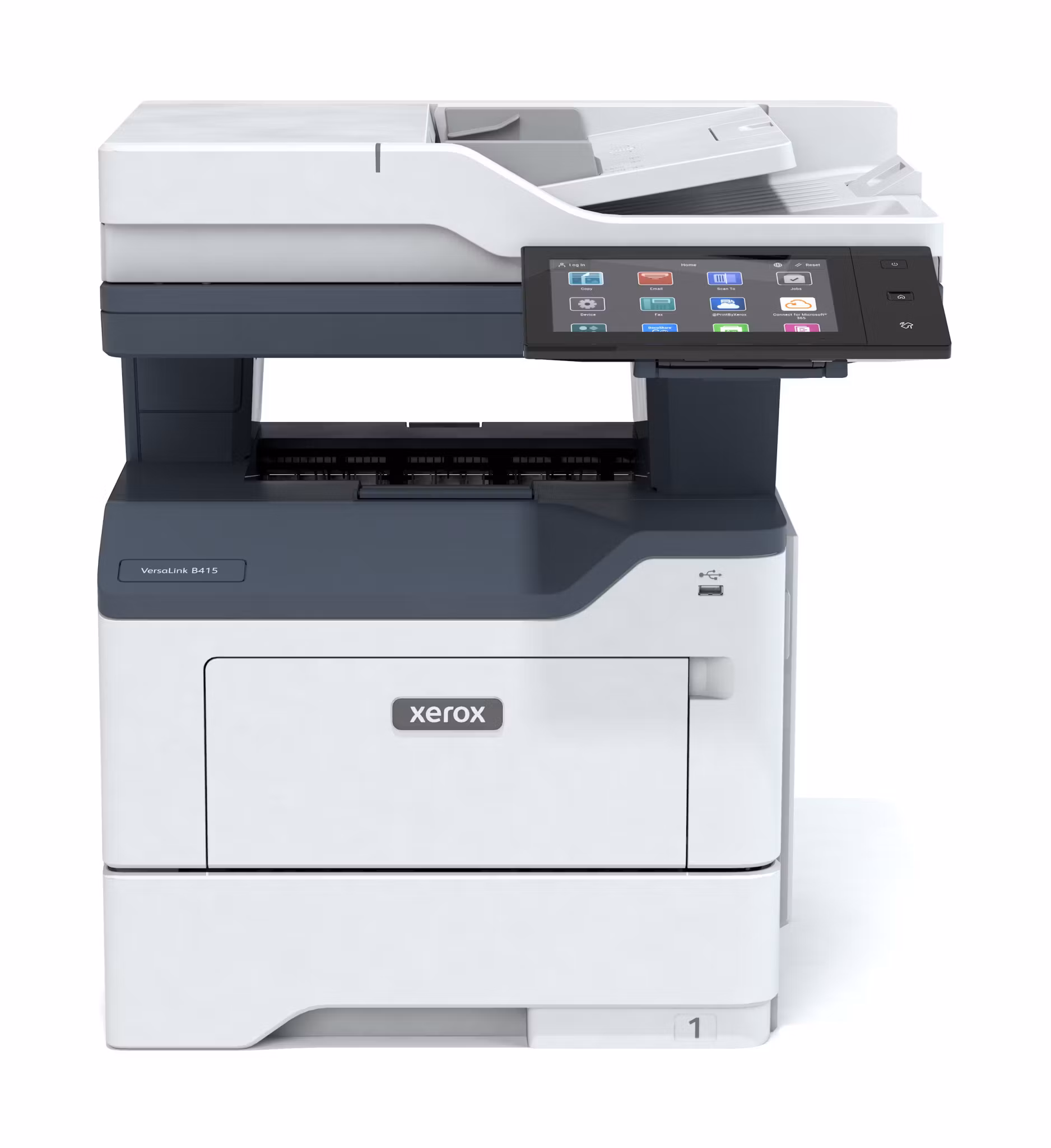 Xerox VersaLink B415 A4 47 sid/min Duplex Kopiering/Utskrift/Skanning/Fax PS3 PCL5e/6 2 fack totalt 650 ark