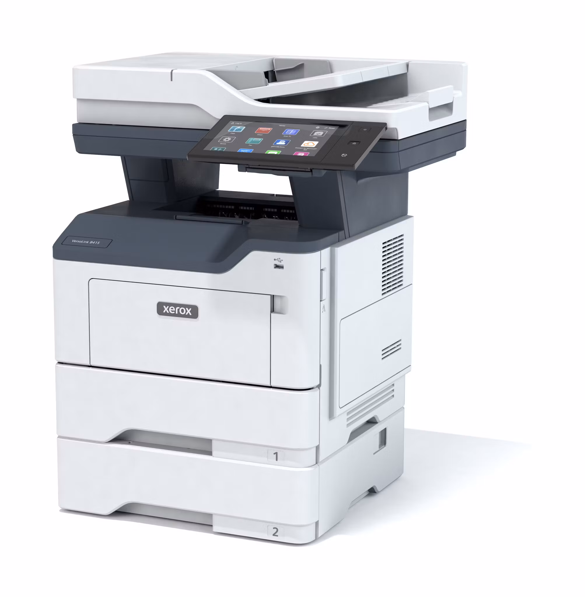 Xerox VersaLink B415 A4 47 sid/min Duplex Kopiering/Utskrift/Skanning/Fax PS3 PCL5e/6 2 fack totalt 650 ark