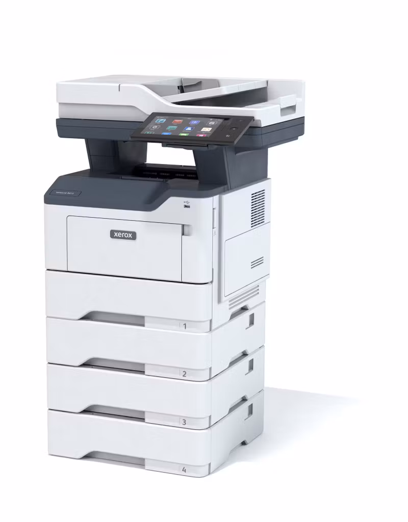 Xerox VersaLink B415 A4 47 sid/min Duplex Kopiering/Utskrift/Skanning/Fax PS3 PCL5e/6 2 fack totalt 650 ark